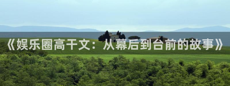 永盈官网网址多少：《娱乐圈高干文：从幕后到台前的故事》
